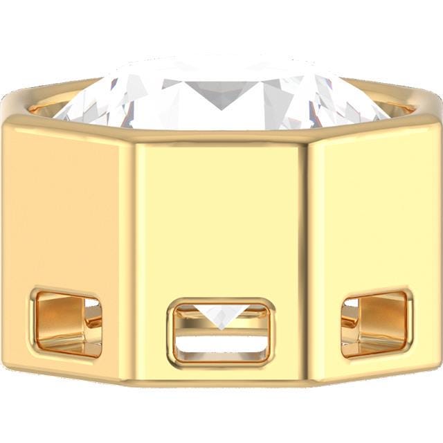 14K Solid Gold Octagon Lab Grown Diamond Pendant