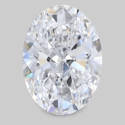 A large, clear, and brilliant-cut diamond with a sparkling, faceted surface.