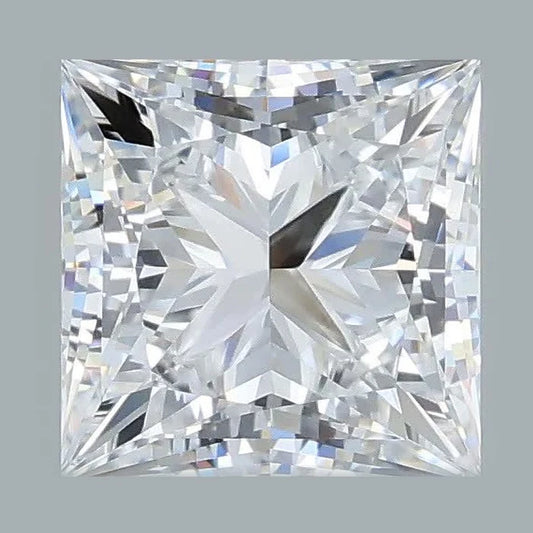 a close-up view of a large, clear, and brilliant-cut diamond with a unique, irregular shape.
