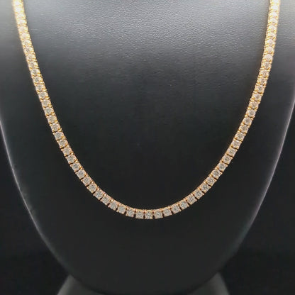 Tennis Necklace | 5 CTW | Lab Grown Diamond Eternity